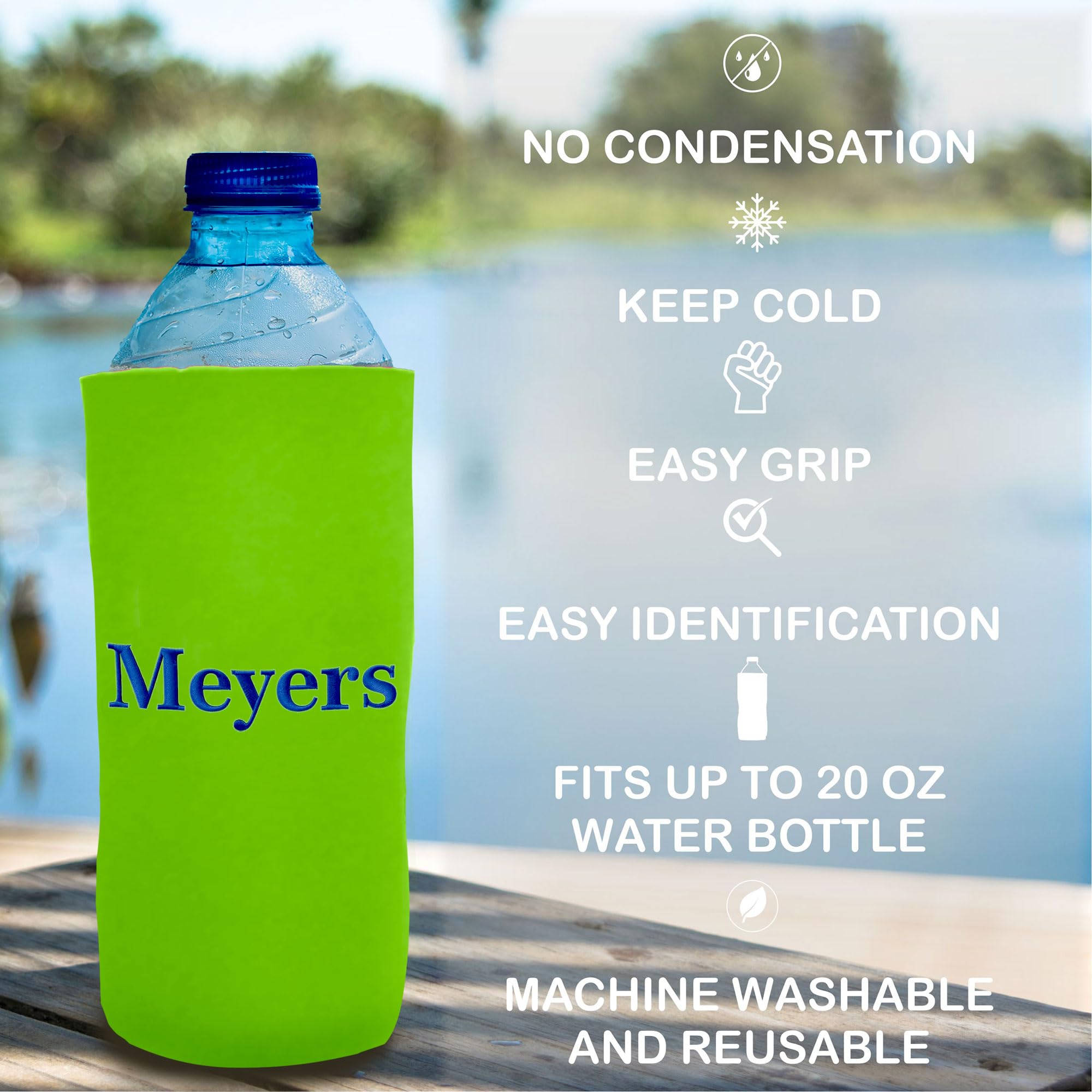 Amazon.com: Personalized Water Bottle Insulator 16-20 oz. | Water